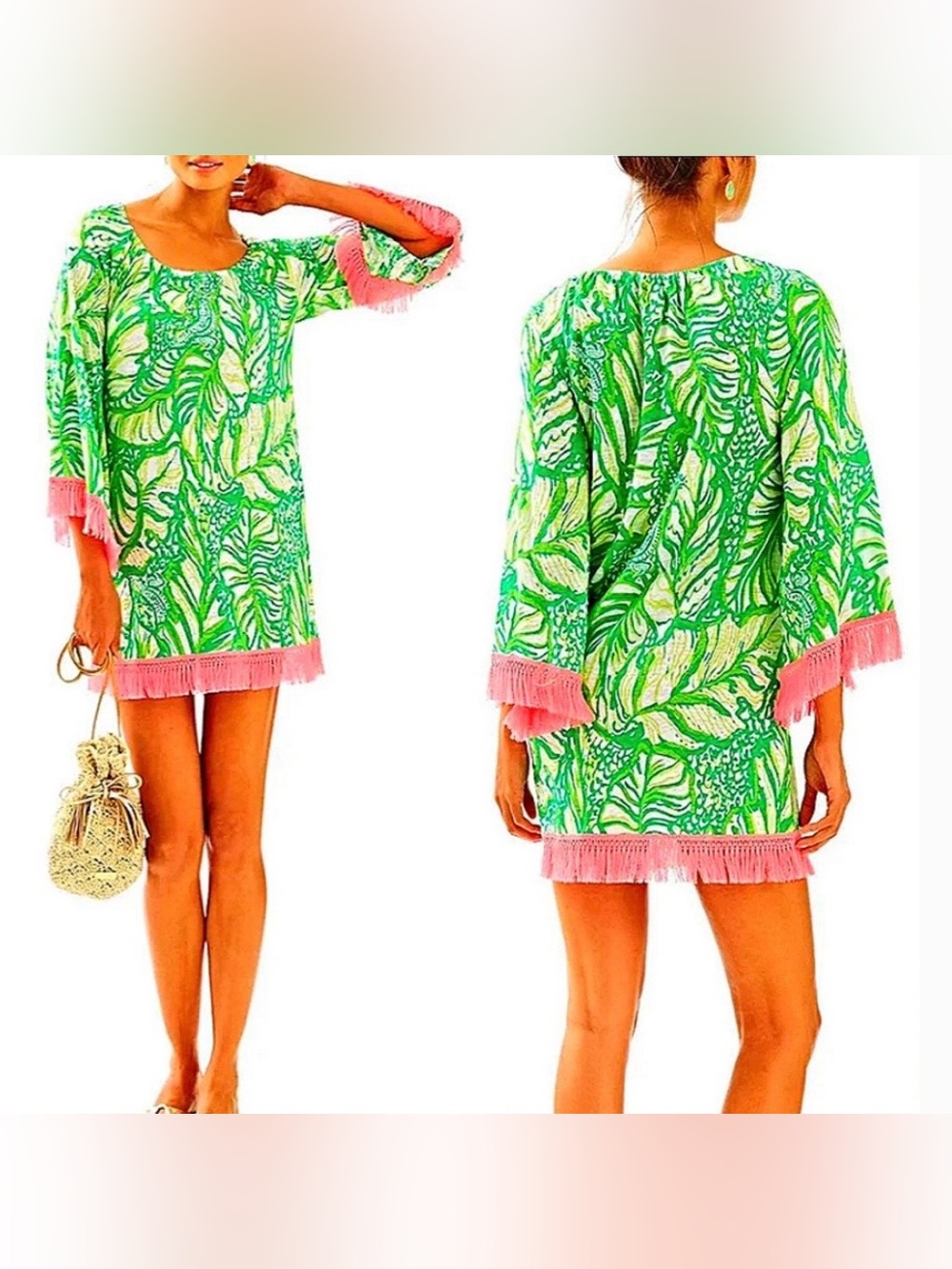 LILLY PULITZER Getaway Linen Cover Up Dress